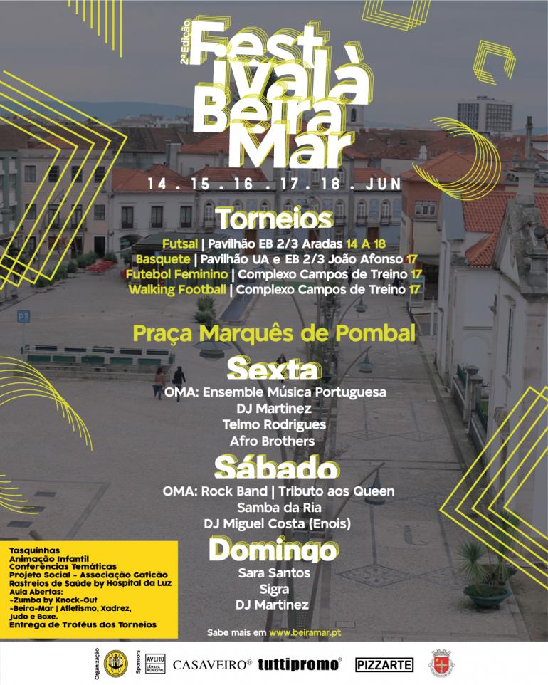 Festival à Beira-Mar com programa definido