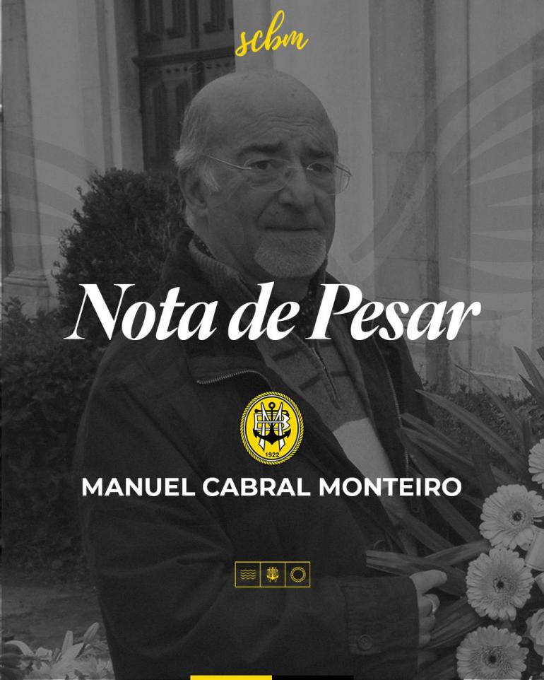Nota de Pesar: Faleceu Cabral Monteiro