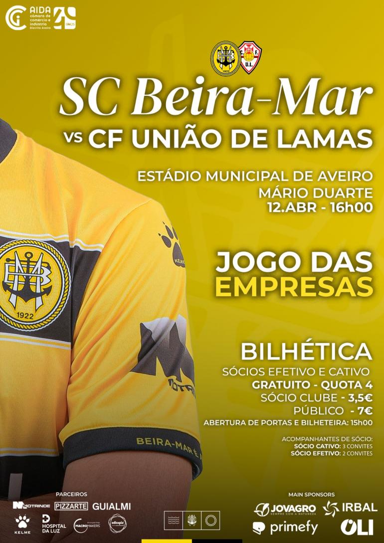 SC BEIRA-MAR E AIDA-CCI LEVAM AS EMPRESAS AO FUTEBOL