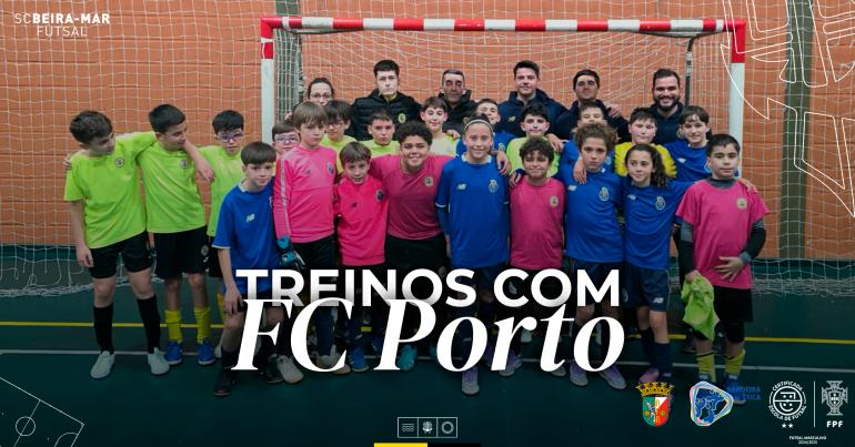 SC Beira-Mar e FC Porto promovem treino conjunto no Futsal