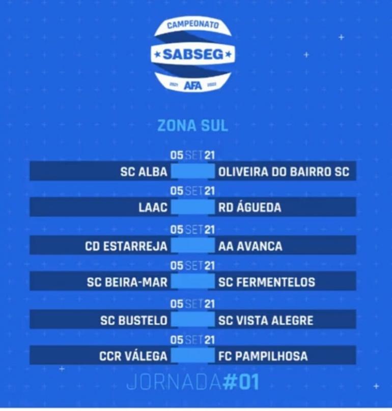 SC Beira-Mar recebe Fermentelos na ronda inaugural 