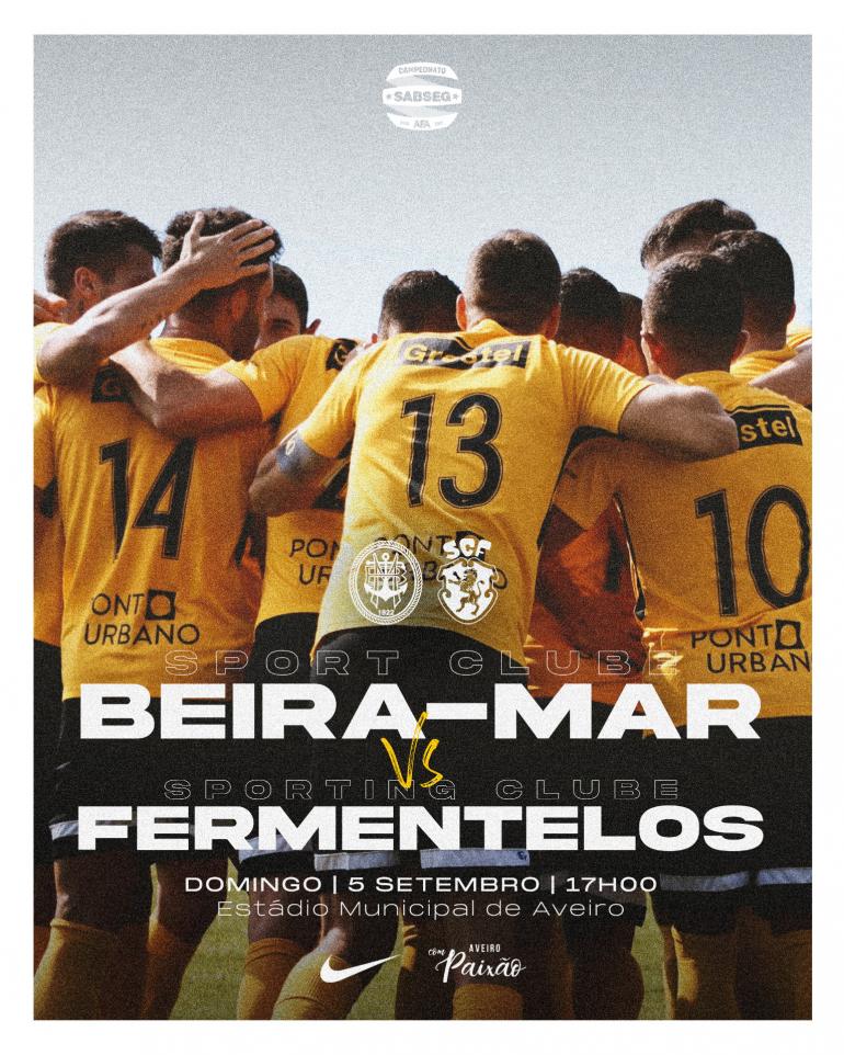 SC Beira-Mar recebe Fermentelos para abrir campeonato SABSEG